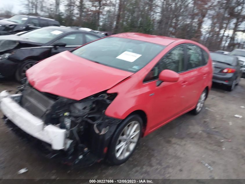 2014 Toyota Prius V Five VIN: JTDZN3EU7EJ008197 Lot: 38227686