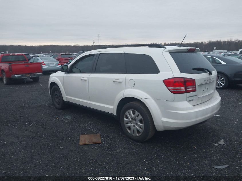 3C4PDCAB0GT245348 2016 Dodge Journey Se