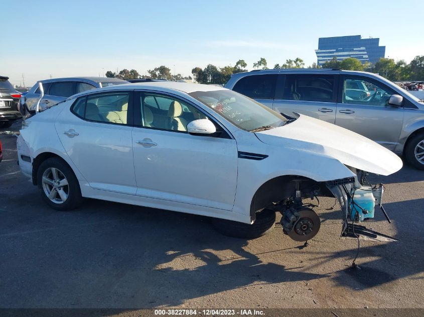 2015 Kia Optima Lx VIN: 5XXGM4A77FG420223 Lot: 38227884