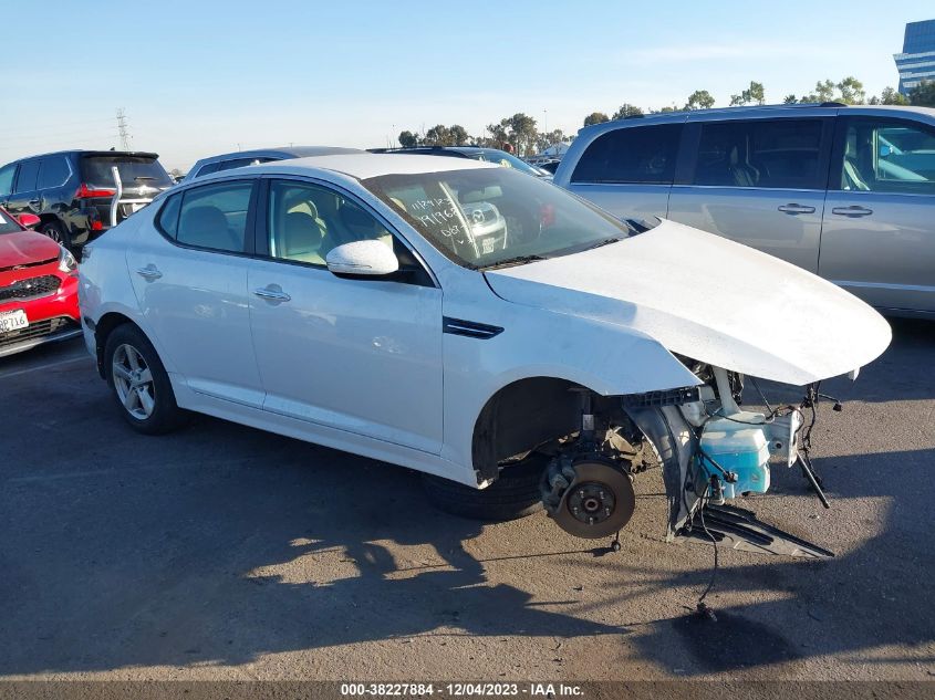 2015 Kia Optima Lx VIN: 5XXGM4A77FG420223 Lot: 38227884