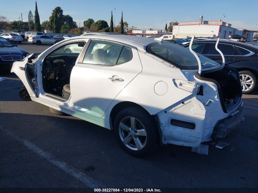 2015 Kia Optima Lx VIN: 5XXGM4A77FG420223 Lot: 38227884