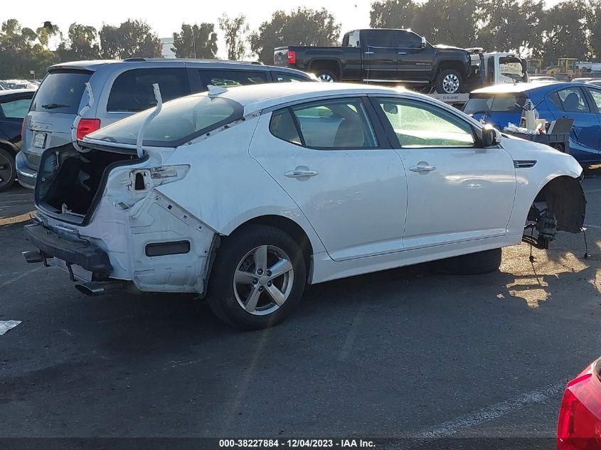 2015 Kia Optima Lx VIN: 5XXGM4A77FG420223 Lot: 38227884