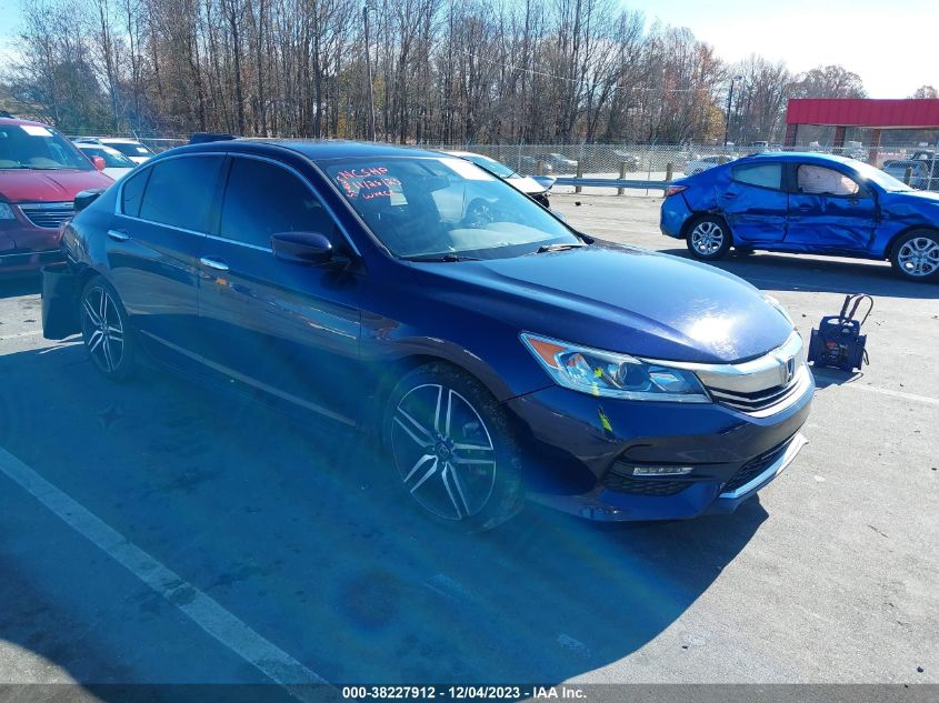 1HGCR2F52GA121622 2016 Honda Accord Sport