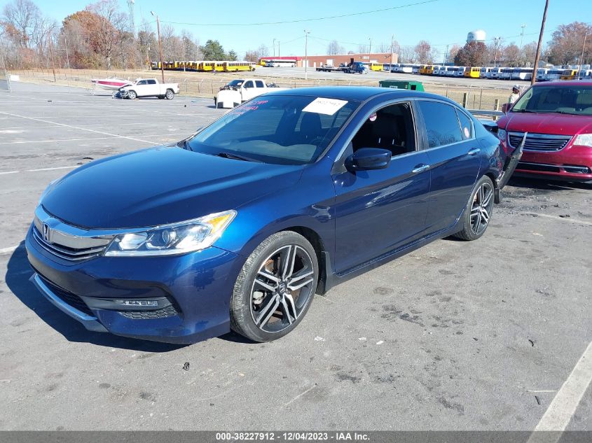 1HGCR2F52GA121622 2016 Honda Accord Sport