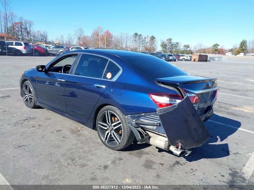 1HGCR2F52GA121622 2016 Honda Accord Sport