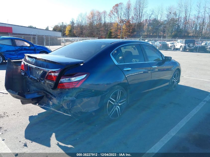 1HGCR2F52GA121622 2016 Honda Accord Sport