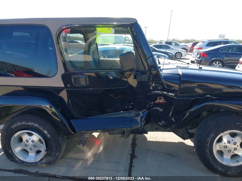 2002 Jeep Wrangler Sahara VIN: 1J4FA59S32P708160 Lot: 38227913