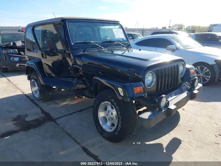 2002 Jeep Wrangler Sahara VIN: 1J4FA59S32P708160 Lot: 38227913