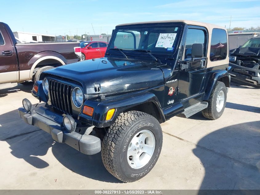 2002 Jeep Wrangler Sahara VIN: 1J4FA59S32P708160 Lot: 38227913