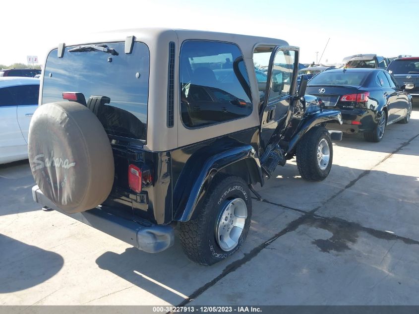 2002 Jeep Wrangler Sahara VIN: 1J4FA59S32P708160 Lot: 38227913