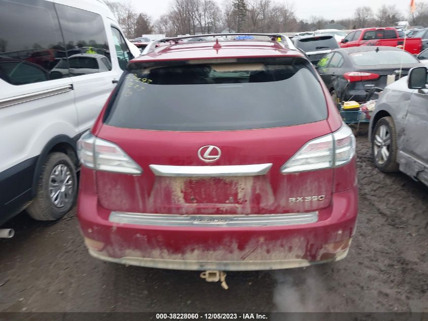 2011 Lexus Rx 350 VIN: 2T2ZK1BA9BC048209 Lot: 38228060