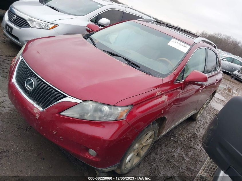 2T2ZK1BA9BC048209 2011 Lexus Rx 350