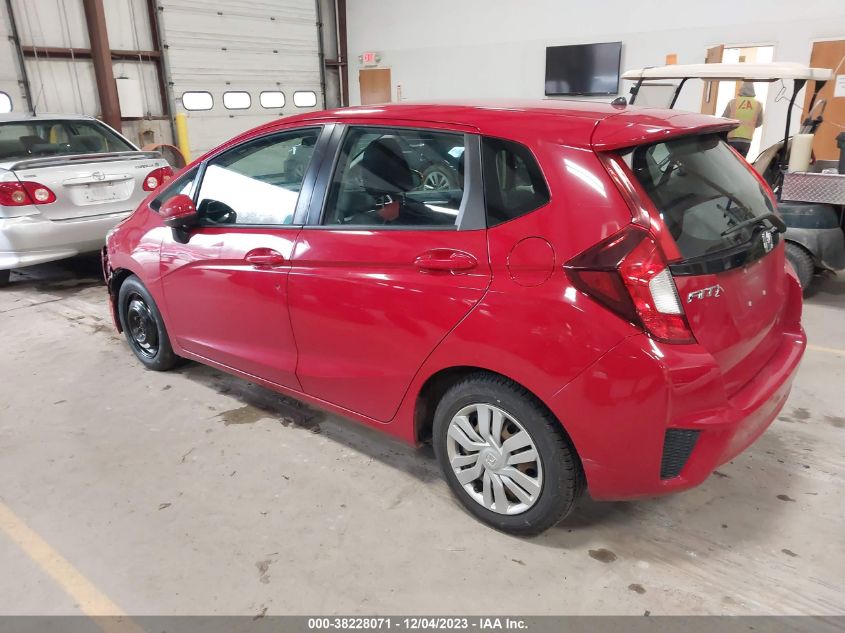 2015 Honda Fit Lx VIN: 3HGGK5G5XFM738838 Lot: 38228071