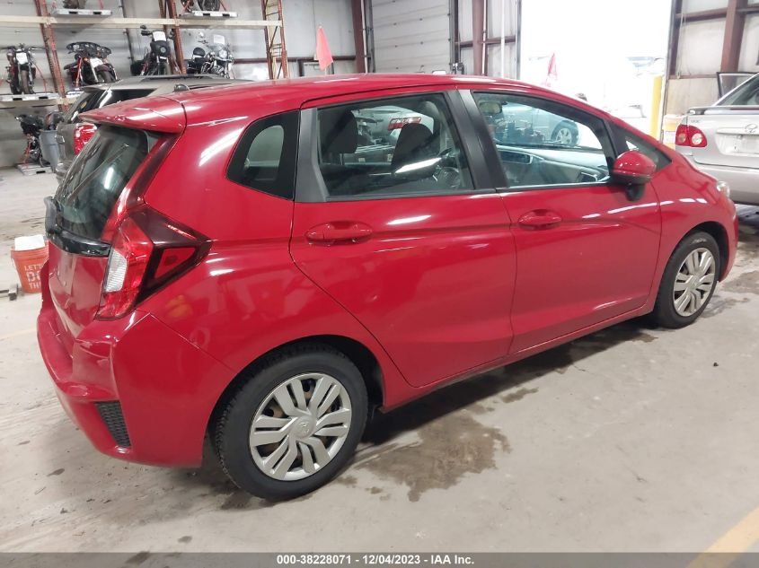 2015 Honda Fit Lx VIN: 3HGGK5G5XFM738838 Lot: 38228071