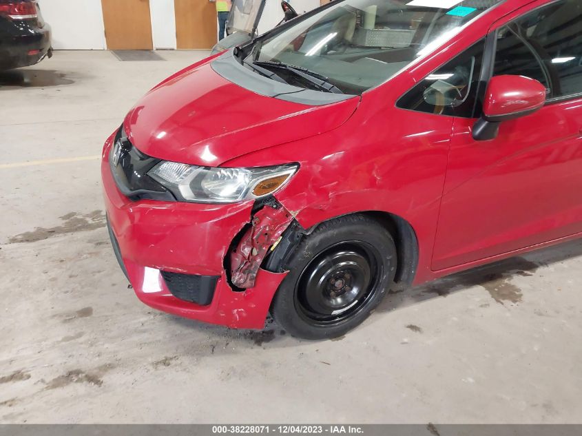 2015 Honda Fit Lx VIN: 3HGGK5G5XFM738838 Lot: 38228071