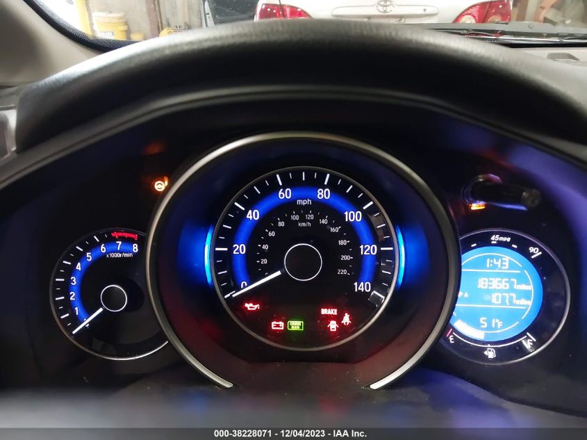 2015 Honda Fit Lx VIN: 3HGGK5G5XFM738838 Lot: 38228071