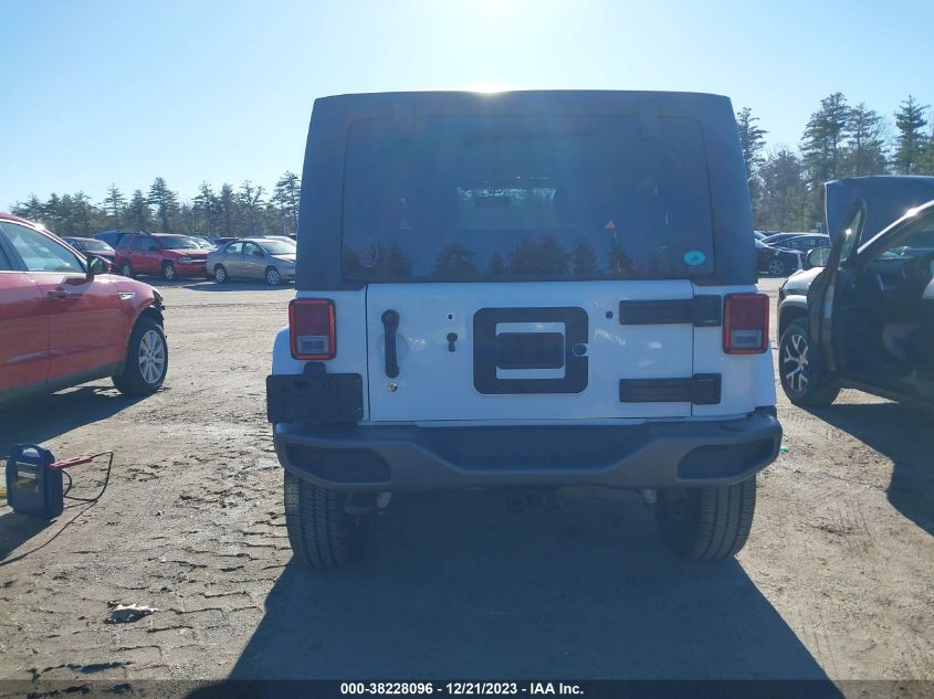 2017 Jeep Wrangler Unlimited 75Th Anniversary Edition 4X4 VIN: 1C4HJWEG4HL553964 Lot: 38228096