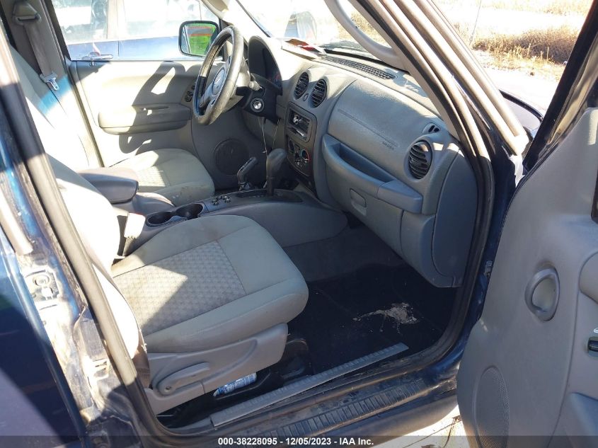 2005 Jeep Liberty Sport VIN: 1J4GL48K75W573057 Lot: 38228095