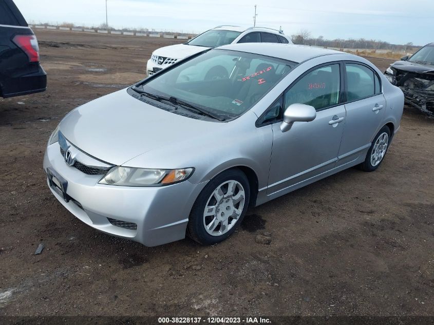 2HGFA1F57AH327753 2010 Honda Civic Lx