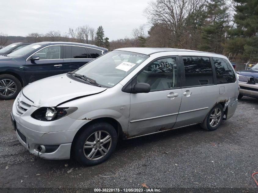 2005 Mazda Mpv Lx VIN: JM3LW28A950533676 Lot: 38228175