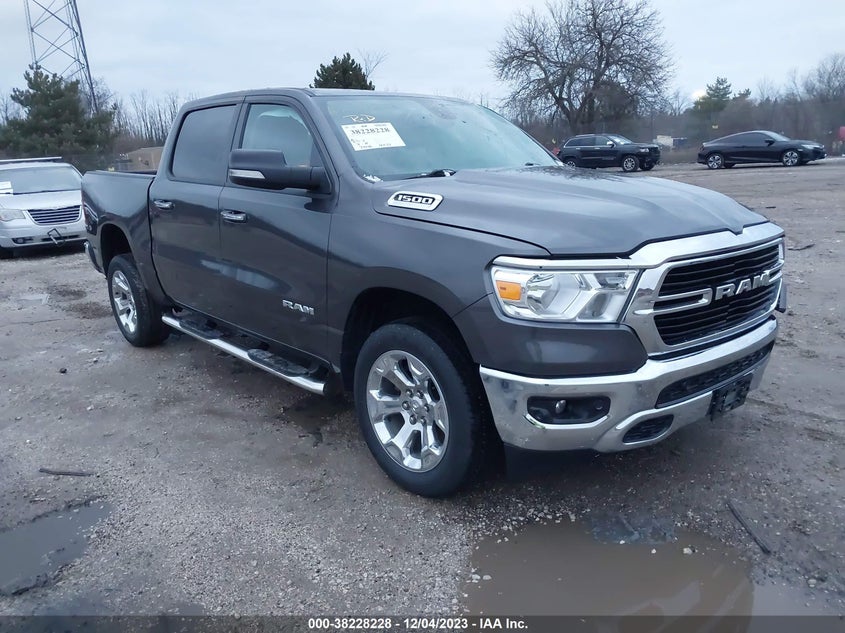 2020 Ram 1500 Big Horn 4X4 5'7" Box VIN: 1C6RRFFG1LN113846 Lot: 38228228