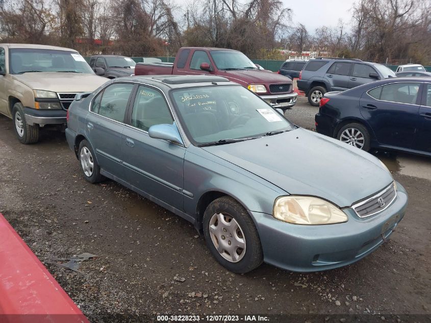 1999 Honda Civic Ex VIN: 2HGEJ8540XH550027 Lot: 38228233