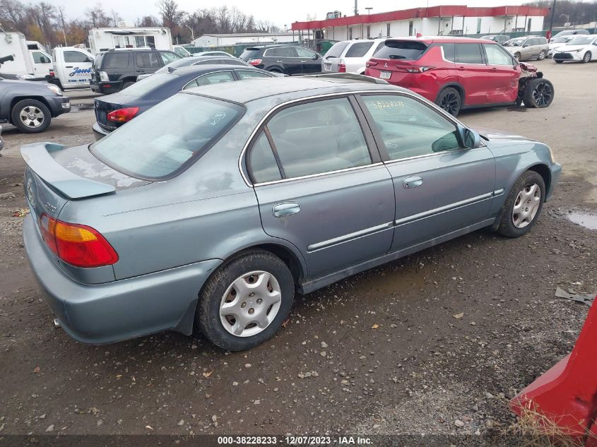 1999 Honda Civic Ex VIN: 2HGEJ8540XH550027 Lot: 38228233