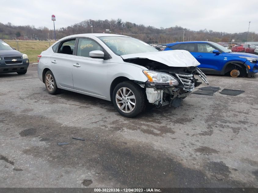 2013 Nissan Sentra S VIN: 3N1AB7AP6DL638557 Lot: 38228336