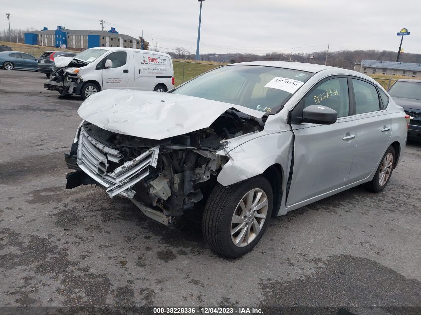 2013 Nissan Sentra S VIN: 3N1AB7AP6DL638557 Lot: 38228336