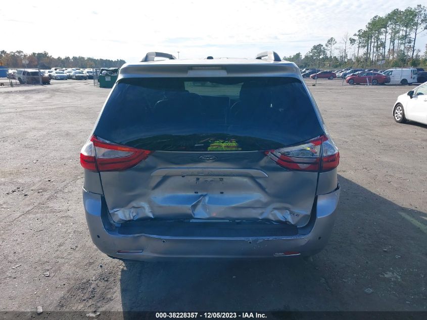 2016 Toyota Sienna Xle 8 Passenger VIN: 5TDYK3DC4GS766419 Lot: 38228357