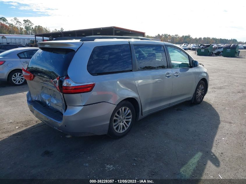 2016 Toyota Sienna Xle 8 Passenger VIN: 5TDYK3DC4GS766419 Lot: 38228357