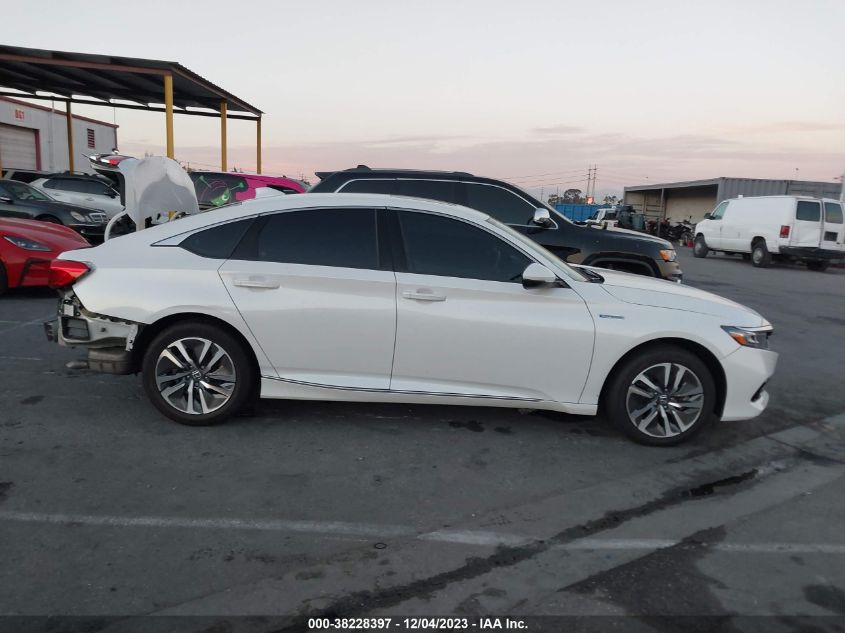 2021 Honda Accord Hybrid Ex-L VIN: 1HGCV3F57MA016166 Lot: 38228397