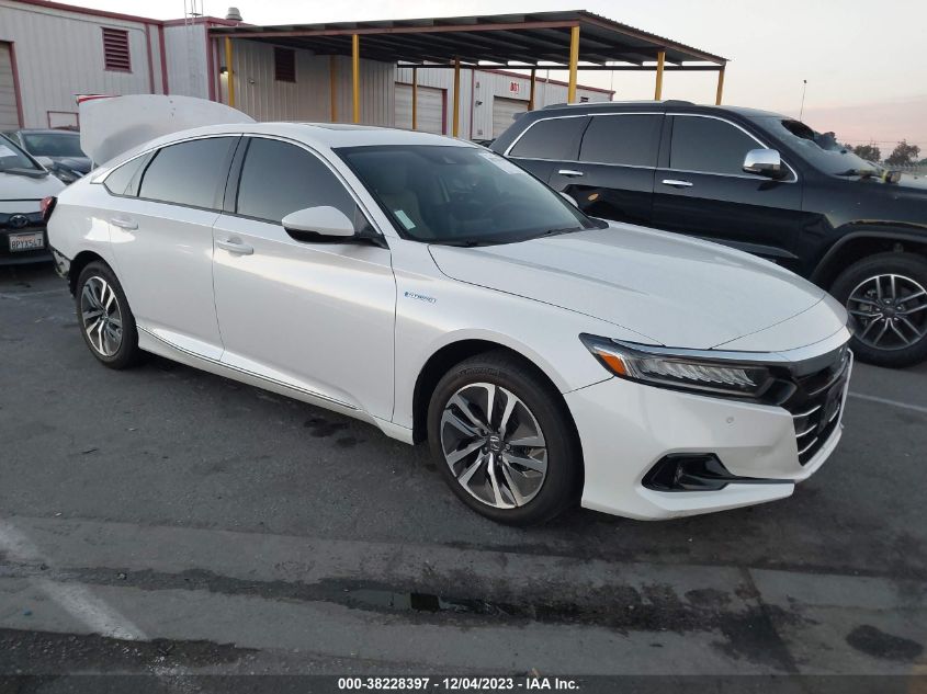 2021 Honda Accord Hybrid Ex-L VIN: 1HGCV3F57MA016166 Lot: 38228397