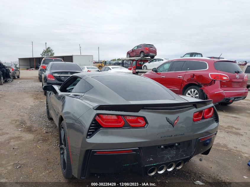 2016 Chevrolet Corvette Stingray Z51 VIN: 1G1YL2D77G5117299 Lot: 40597785