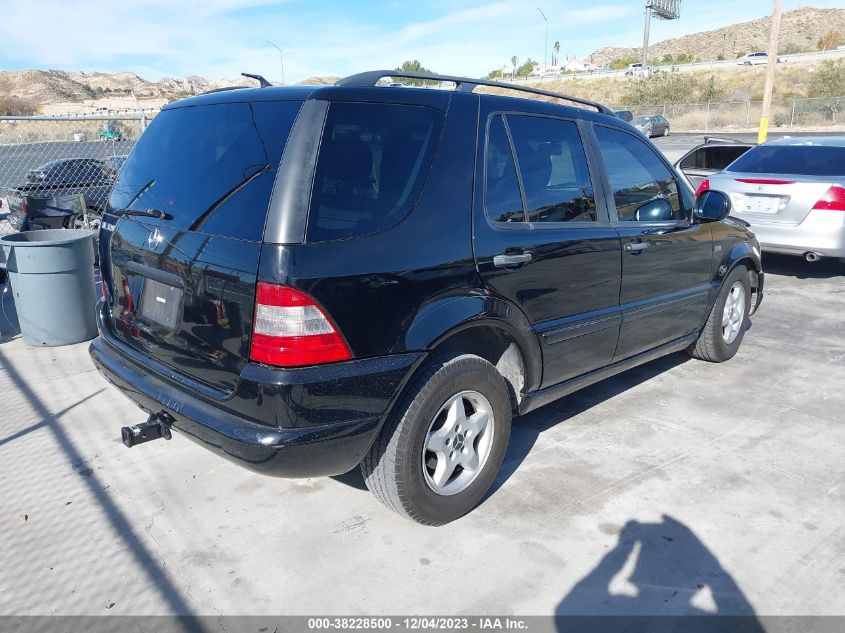 2000 Mercedes-Benz Ml 320 VIN: 4JGAB54E6YA166512 Lot: 38228500