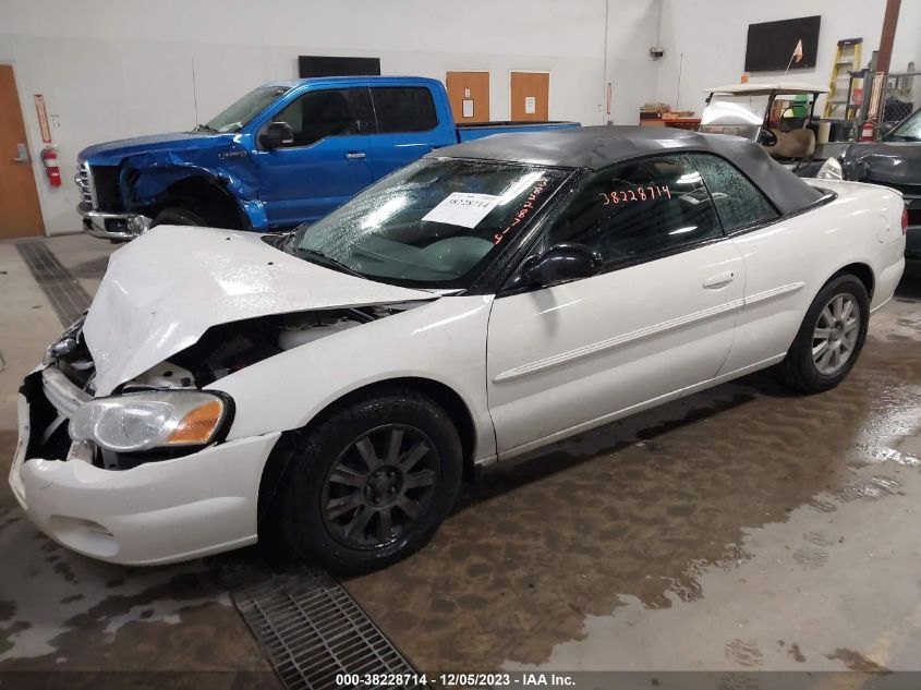 2004 Chrysler Sebring Gtc VIN: 1C3EL75R84N188082 Lot: 38228714