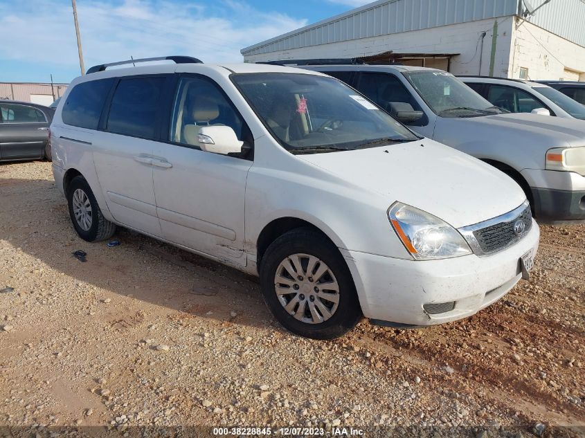 2012 Kia Sedona Lx VIN: KNDMG4C73C6466987 Lot: 38228845