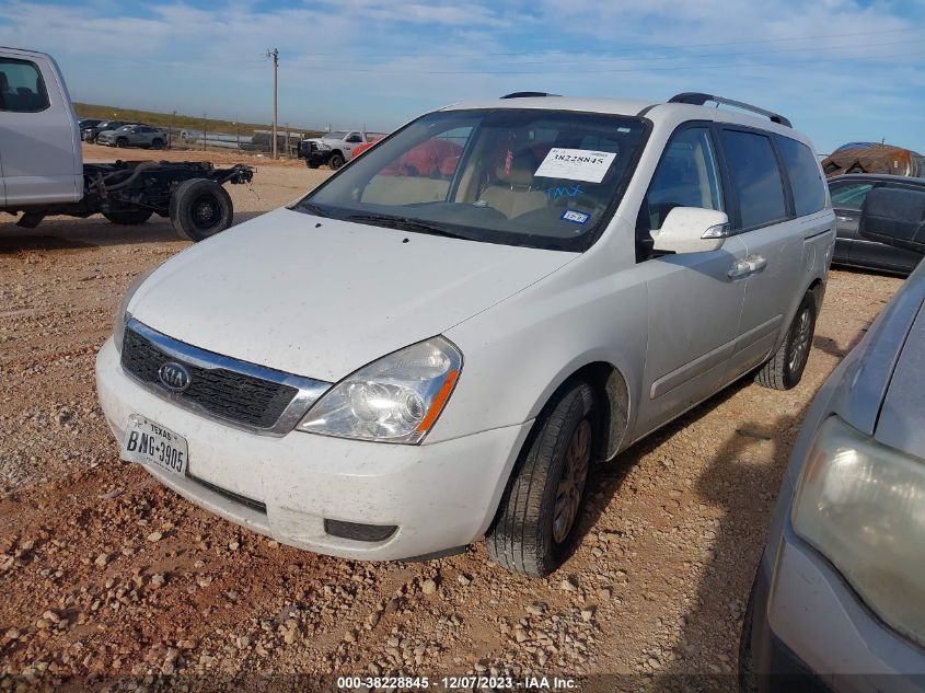 2012 Kia Sedona Lx VIN: KNDMG4C73C6466987 Lot: 38228845