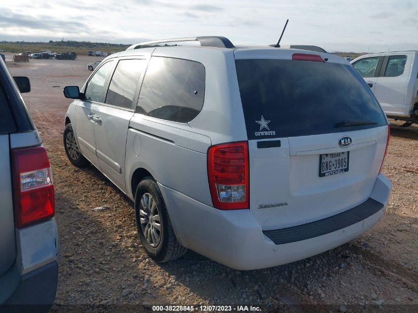 2012 Kia Sedona Lx VIN: KNDMG4C73C6466987 Lot: 38228845