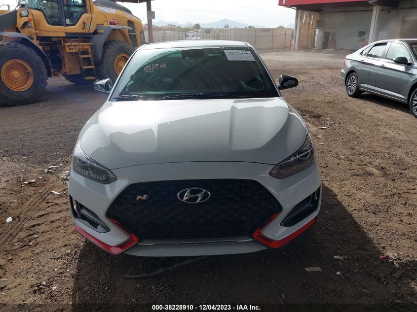 2021 Hyundai Veloster N Veloster N VIN: KMHT36AH1MU009053 Lot: 38228910