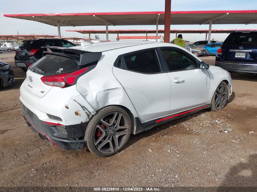 2021 Hyundai Veloster N Veloster N VIN: KMHT36AH1MU009053 Lot: 38228910