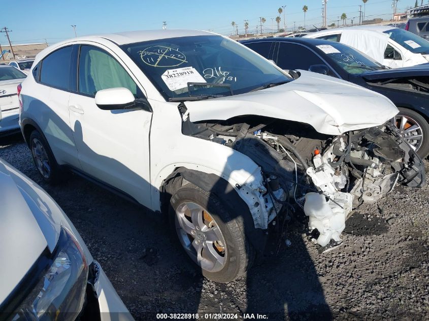 2017 Honda Hr-V Lx VIN: 3CZRU5H33HM706440 Lot: 38228918