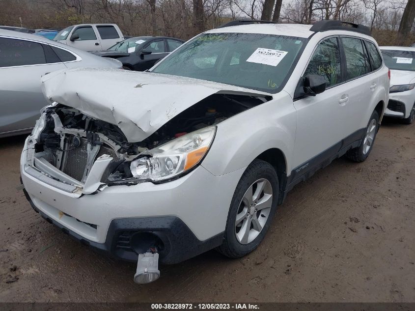 2014 Subaru Outback 2.5I VIN: 4S4BRBAC8E3314810 Lot: 38228972