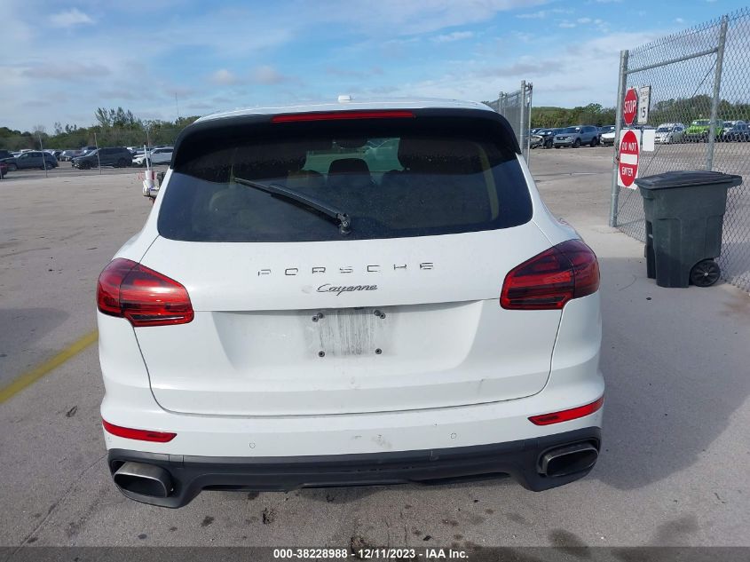 2016 Porsche Cayenne VIN: WP1AA2A22GLA06368 Lot: 38228988