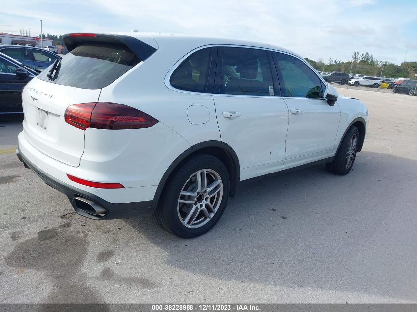 2016 Porsche Cayenne VIN: WP1AA2A22GLA06368 Lot: 38228988