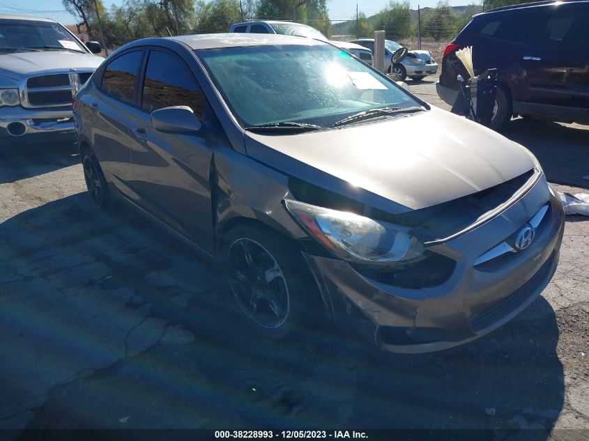 2012 Hyundai Accent Gls VIN: KMHCT4AE8CU233896 Lot: 38228993