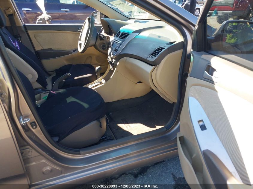 2012 Hyundai Accent Gls VIN: KMHCT4AE8CU233896 Lot: 38228993