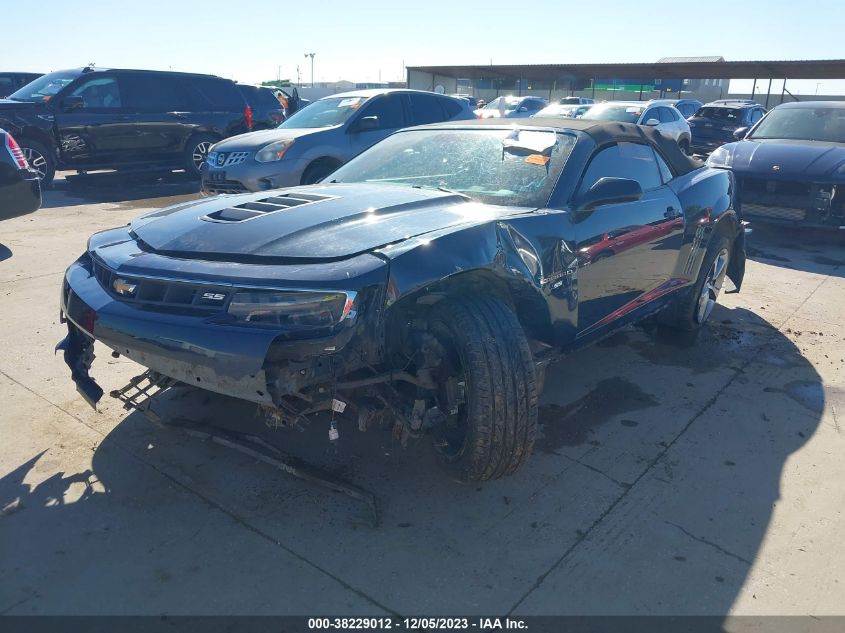 2014 Chevrolet Camaro 2Ss VIN: 2G1FK3DJ5E9321532 Lot: 38229012