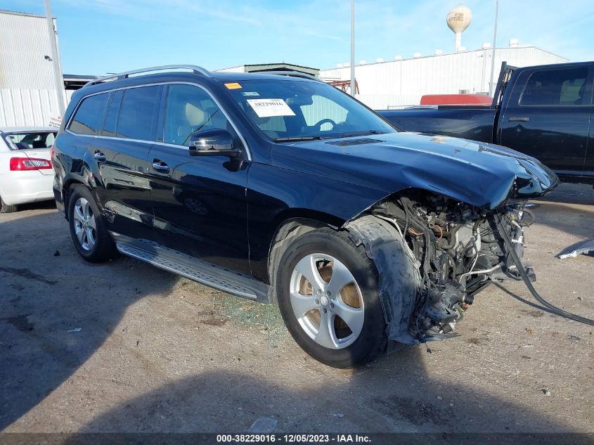 2017 Mercedes-Benz Gls 450 VIN: 4JGDF6EE2HA957481 Lot: 38229016