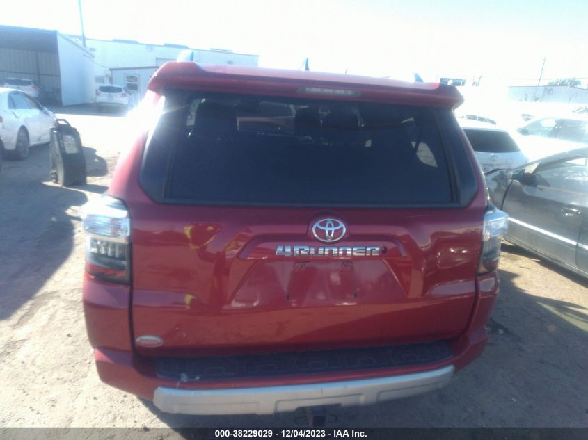 2016 Toyota 4Runner Sr5 Premium VIN: JTEZU5JR7G5110154 Lot: 38229029